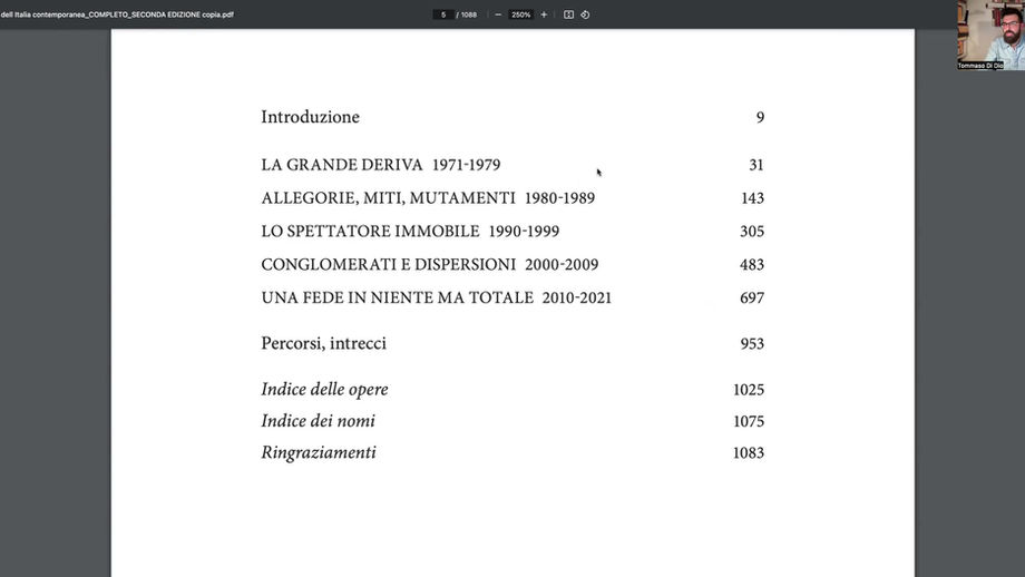 Incontro 1. "Poesie dell'Italia contemporanea 1971-2021" (Il Saggiatore, 2023)